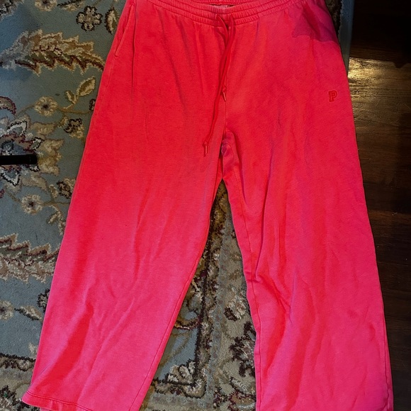 PINK Victoria's Secret Coral Lounge Pants - Picture 1 of 6